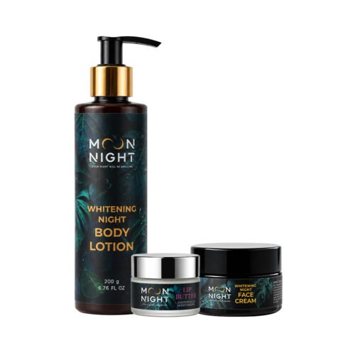 Moon Night Radiant Glow Trio – Face, Body & Lip Care Pack